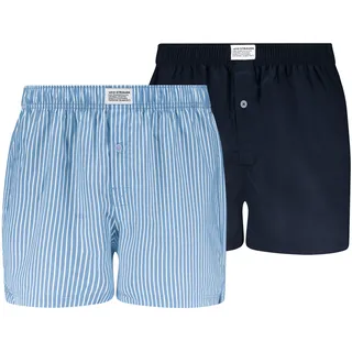Levi's Woven Boxer Marine/Blau S 2er Pack