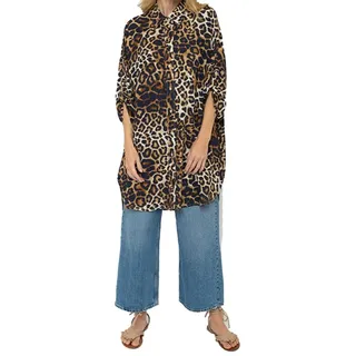 Emily Van Den Bergh Hemdblusenkleid leo schwarz 42