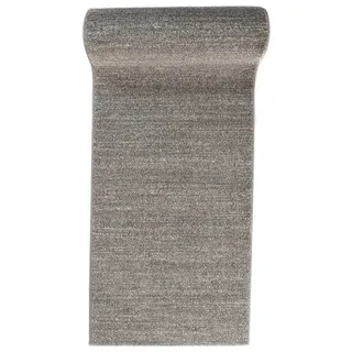 Mazovia Läufer Läufer Flurläufer Einfarbig für Vorzimmer, Küche - Grau, 120 x 200 cm, Kurzflor, Meterware, Höhe 10 mm grau 120 x 200 cm