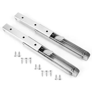Dreieckiges Wandregal Aus Edelstahl Mit Klappbarer Halterung (30,5 Cm, 1 Paar) ‚Äì Stabile Und Wendbare Eckhalterung