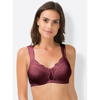 VIANIA! Soft-BH 184460 Helga Komfortträger vorgeformte Cups Farbe Burgundy, Größe:95, Cup:B - 95B
