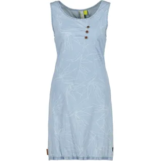 Alife & Kickin Kleid Jeanskleid Blau L