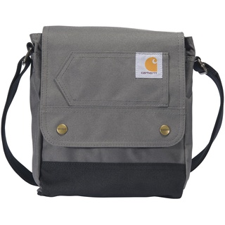Carhartt Unisex Messenger Bag Crossbody Snap Bag, grau, Einheitsgröße