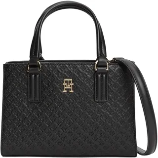 Tommy Hilfiger TH Daily Mini Tote Mono Schultertasche Kunstleder Black
