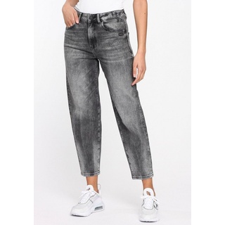 GANG Loose-fit-Jeans 94TILDA mit viel Volumen an Hüfte und Oberschenkel, hoch in der Taille grau 30