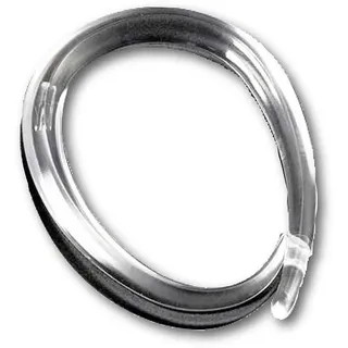 Duschvorhangringe Duschmantelringe Brausemantelringe, 12 Stück, transparent, oval, ca. 35 x 53 mm