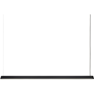 Linear LED Pendelleuchte, 169 cm, schwarz