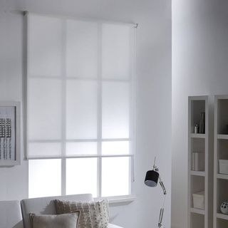 DécoBase Weiß Madestore Rollo, Höhe, Produktreihe Must L 99 x H 190 cm, Aluminium, 90 x 190 cm