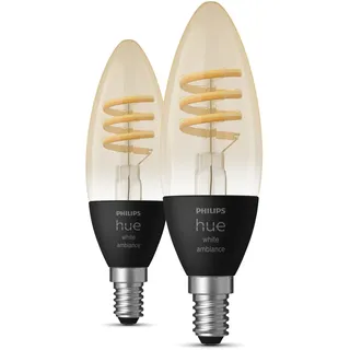 Philips LED-Lampe E14 4,4W 350 lm warm- bis kühlweiß 2 St.