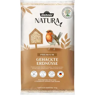 Dehner Erdnüsse gehackt Wildvogelfutter 10 kg