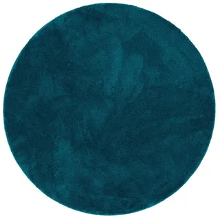 Pergamon Hochflor Teppich 200 x 200 cm Petrol