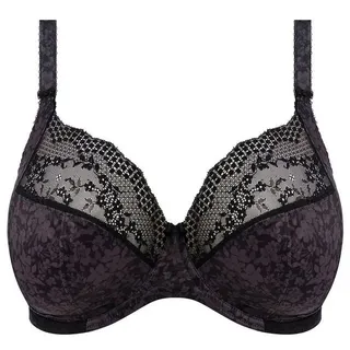 Elomi Lucie Underwire Stretch Plunge Bra Schwarz J 80 Damen