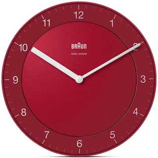 Braun Klassik Funkwanduhr 30,5 BC06R-DCF braun