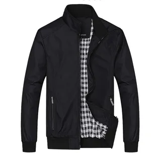 Lentta Herren Slim Fit Leichte Softshell Bomberjacke Mantel Herbst Jacken Für Männer, Y-02-schwarz, XL - XL
