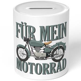 JUNIWORDS Spardose Sparbüchse, Für Mein Motorrad (1008734)