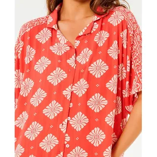 Rip Curl Ventura Kurzarmhemd Rot S
