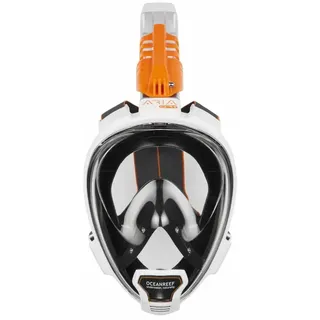 Ocean Reef Aria Qr+ Schnorchelmaske - White / Black - S-M