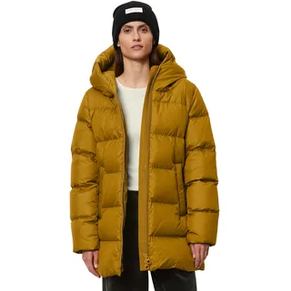 Steppjacke MARC O'POLO "Puffer-Jacke" Gr. 44, gelb (deep curry) Damen Jacken Steppjacken