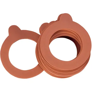 Uwe Jungenkrüger Einkochring 10-tlg., rot, ø: 80/50 mm