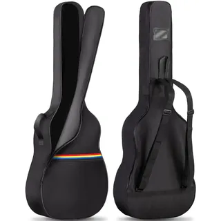 CAHAYA Gitarrentasche Akustikgitarre Gig Bag Guitar Case wasserdicht gepolsterte Gitarre Rucksack Verdickte Gitarrentasche für 39 40 41 Zoll Gitarren