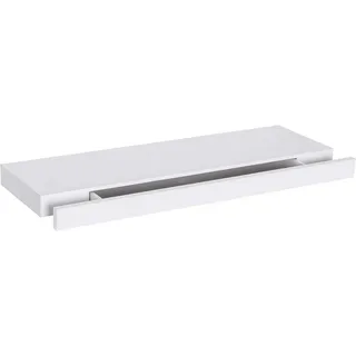 Woltu Wandregal 80 x 25 x 5 cm Weiß