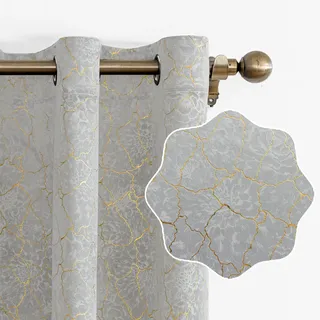 Ystyle Samtvorhang 2er Set 140x225cm, Blickdichte Vorhänge Samt für Schlafzimmer Wohnzimmer mit Ösen, Wunderschön Weich Vorhang Velvet Curtains, Verdunkelnd Samt Gardinen Blickdicht, Beige