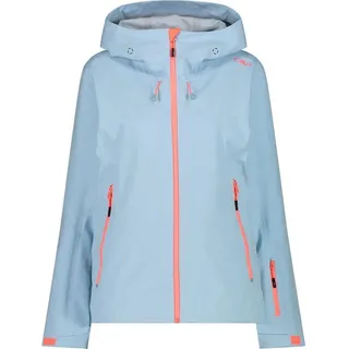 CMP WOMAN JACKET FIX Hood cristall blue 38