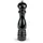 30 cm schwarz lackiert