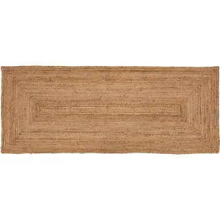 Atmosphera Créateur d'intérieur Langer Juteteppich 80 x 200 cm Braun