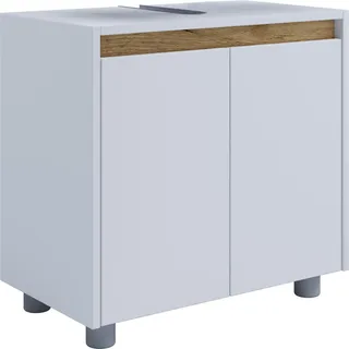 VCM Holz Badschrank Badunterschrank Waschbecken Cosila