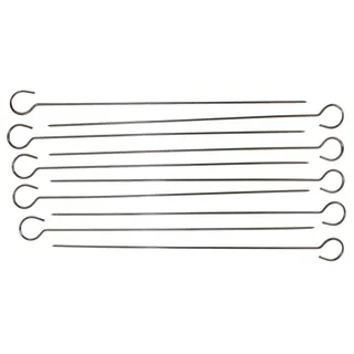 Osma Best Choice Edelstahl Fleischspieß 30cm (50 Stück)