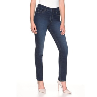 STOOKER WOMEN Slim-fit-Jeans Milano Damen Stretch Jeans - Medium blue - Magic blau 36