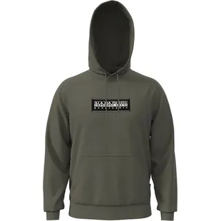 Napapijri Rundhalspullover B-Box Logo H grün XXL (56)