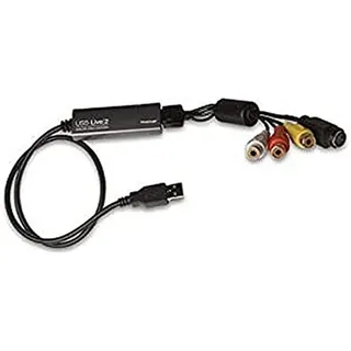 HAUPPAUGE USB-Live2 01341 USB Analog Audio-Video Grabber zum digitalisieren von Videos, Live Videos vom Camcorder/Videorecorder auf den PC im PAL-Format (720x576) überspielen. Für Windows 11, 10, 8, 7