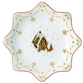 Hutschenreuther Christmas Love Sternschale Mehrfarbig 25 cm