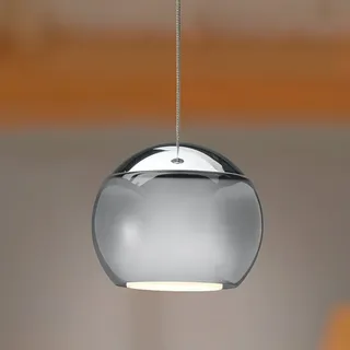 Oligo Balino 1-flg. 11 cm rund/chrom glänzend/diamantgrau glänzend