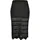 Crochet Midirock Black S