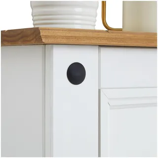 CARO-Möbel Kommode 53 x 104 x 39 cm Braun