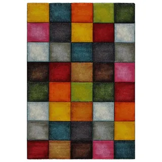 MERINOS Belis Webteppich 60 x 110 cm Bunt