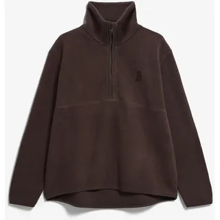 ARMEDANGELS Fleece Sweatshirt Dunkelbraun L