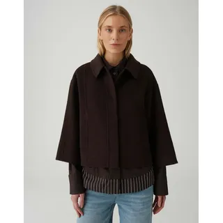 Opus Jacke mit verdeckter Knopfleiste Modell Haya Dunkelbraun, $listsize[$i].replace('"','"')