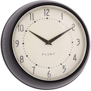Plint Retro Wanduhr Uhr Küchenuhr Dänisches Design Wall Clock Black