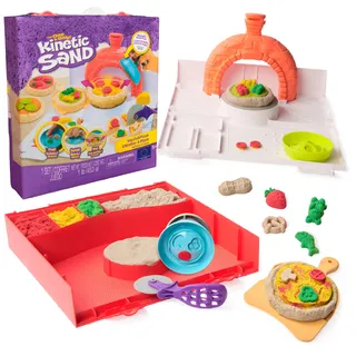 Spin Master Kinetic Sand Squish Pizza Modelliermasse