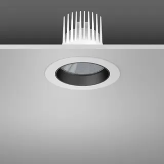 RZB LED-Einbaudownlight 1 weiß Aluminium Kunststoff 2700K