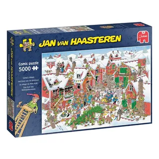 Jan Van Haasteren Santa's Village, - 5000 Teile