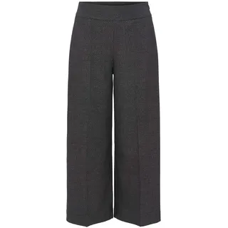 OPUS Damen Culotte | Culotte Misha Pixel Wide aus Viskose Mix Black, 34 - 34W
