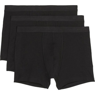 Marc O'Polo, Herren, Unterhosen, 3er Pack Essentials Organic Cotton Long Short / Pant, Schwarz, (XXL, 3er Pack)