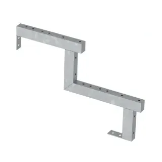 Plus Stahltreppenwange Verzinkt 17 cm Stahl
