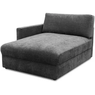 Tchibo - Ddomo Longchair »Sonderburg« links - 115x150x86cm - anthrazit -