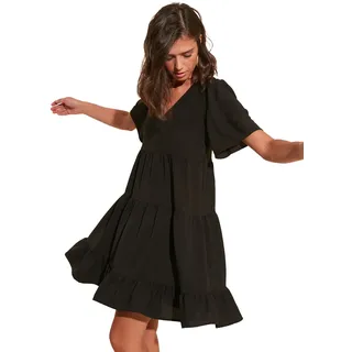 TRENDYOL Damen Wide Cut Dress, Schwarz, 40 EU - 40